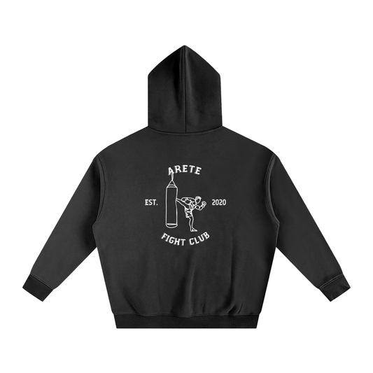 Fight Club White Text Hoodie - ARETE