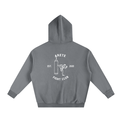Fight Club White Text Hoodie - ARETE