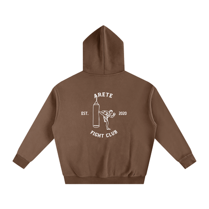 Fight Club White Text Hoodie - ARETE