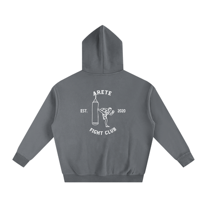 Fight Club White Text Hoodie - ARETE