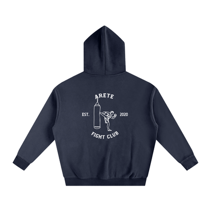 Fight Club White Text Hoodie - ARETE