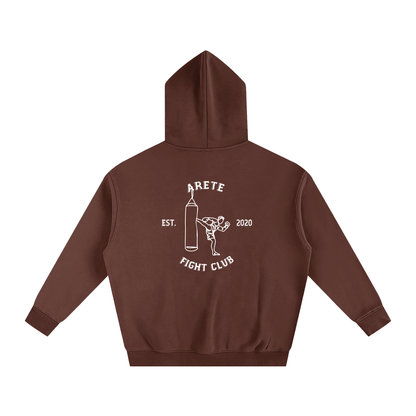 Fight Club White Text Hoodie - ARETE
