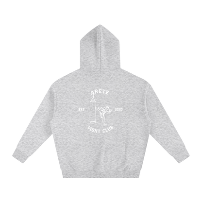 Fight Club White Text Hoodie - ARETE