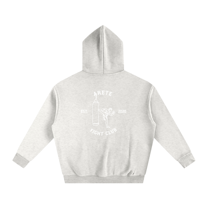 Fight Club White Text Hoodie - ARETE