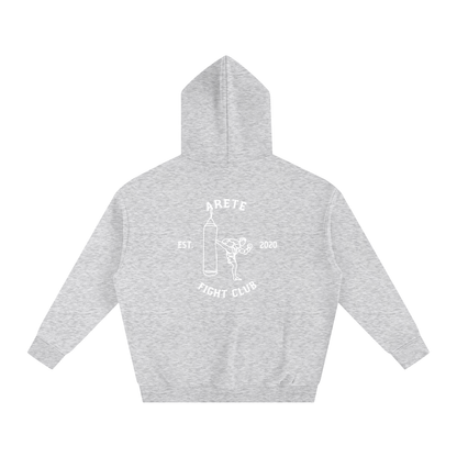 Fight Club White Text Hoodie - ARETE