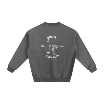 Fight Club White Text Sweatshirt - ARETE