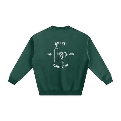 Fight Club White Text Sweatshirt - ARETE