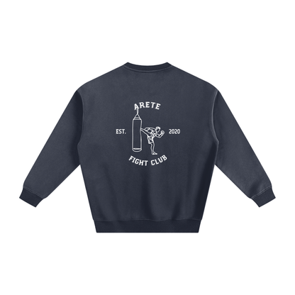 Fight Club White Text Sweatshirt - ARETE
