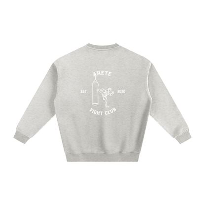 Fight Club White Text Sweatshirt - ARETE