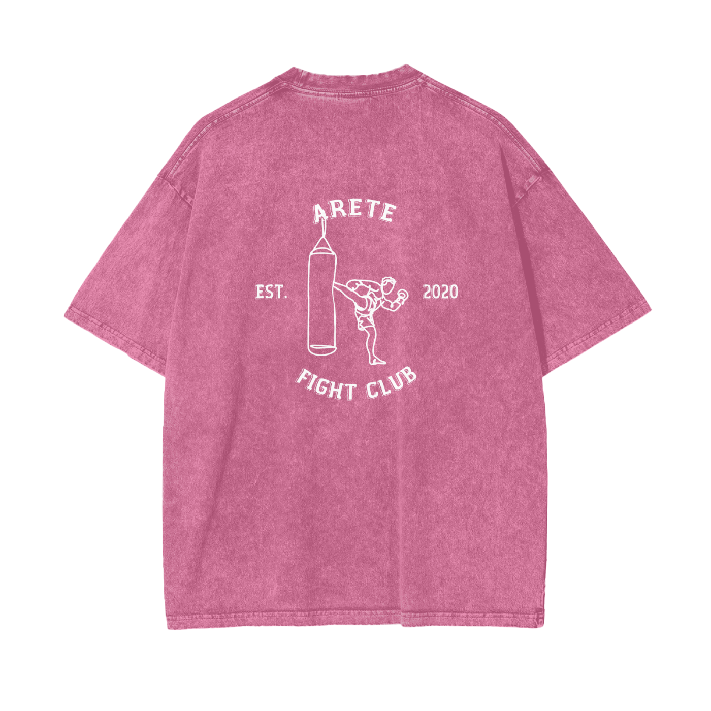 Fight Club White Text T-shirt - ARETE