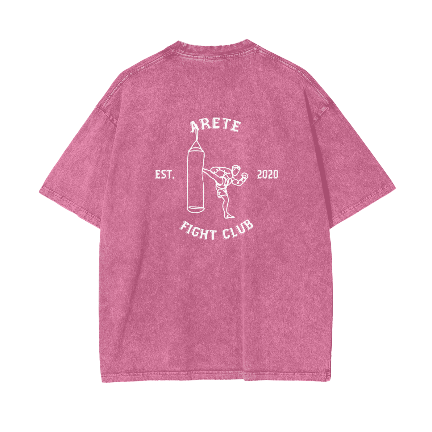 Fight Club White Text T-shirt - ARETE