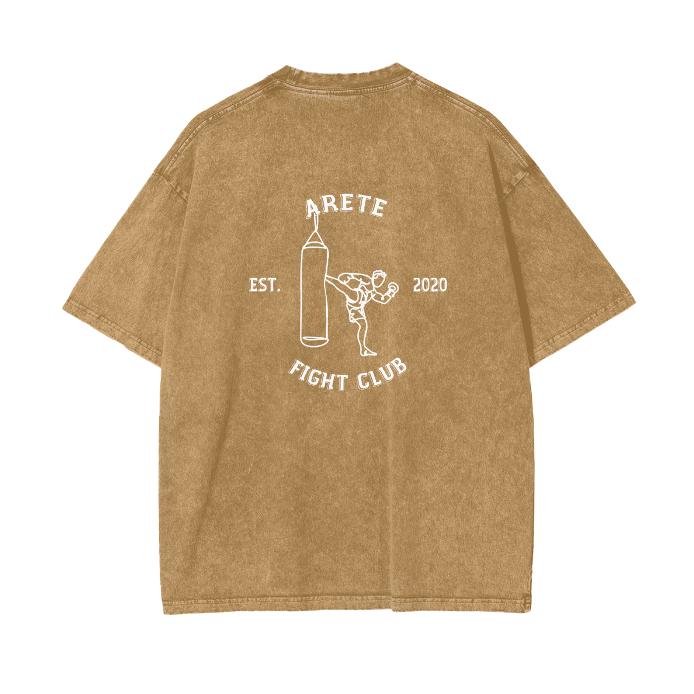 Fight Club White Text T-shirt - ARETE