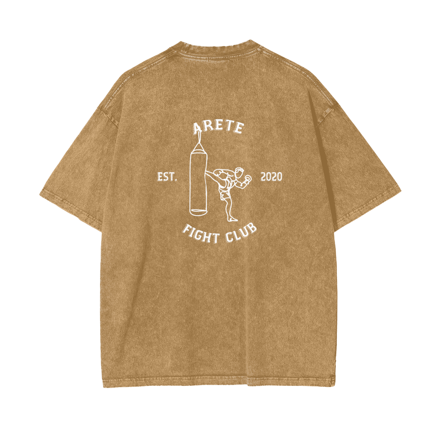 Fight Club White Text T-shirt - ARETE