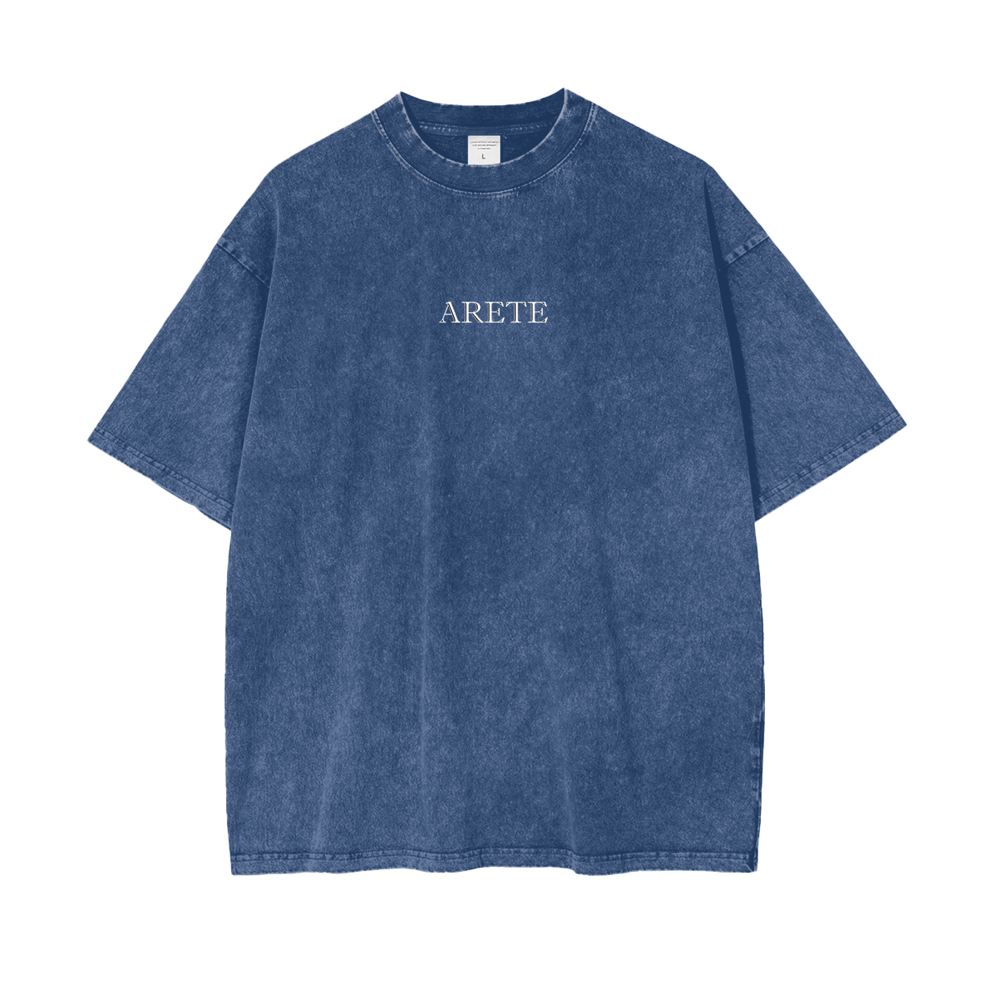 Fight Club White Text T-shirt - ARETE