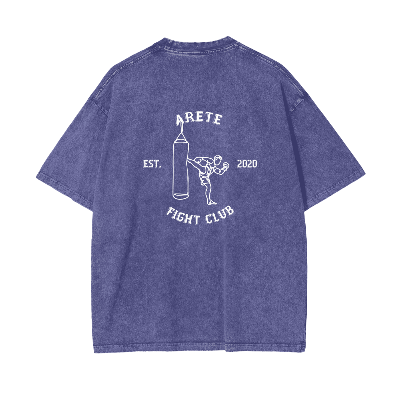 Fight Club White Text T-shirt - ARETE
