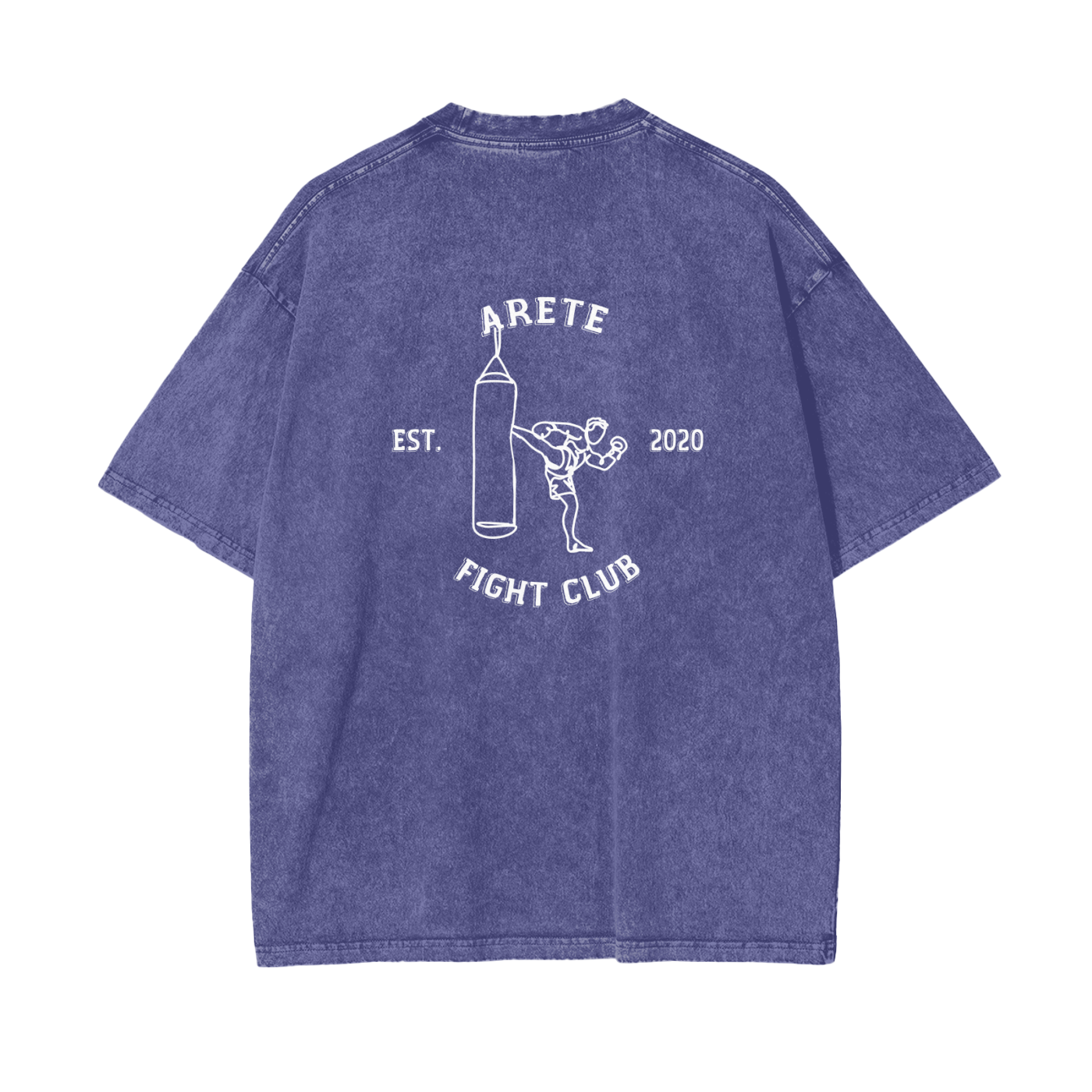 Fight Club White Text T-shirt - ARETE