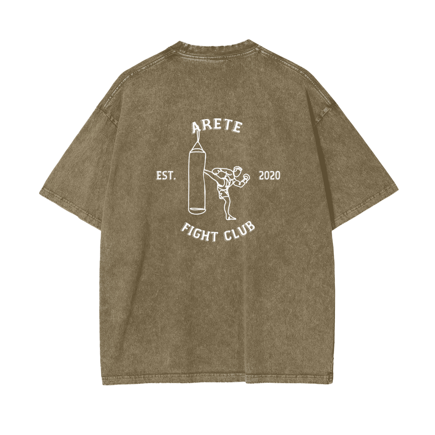 Fight Club White Text T-shirt - ARETE