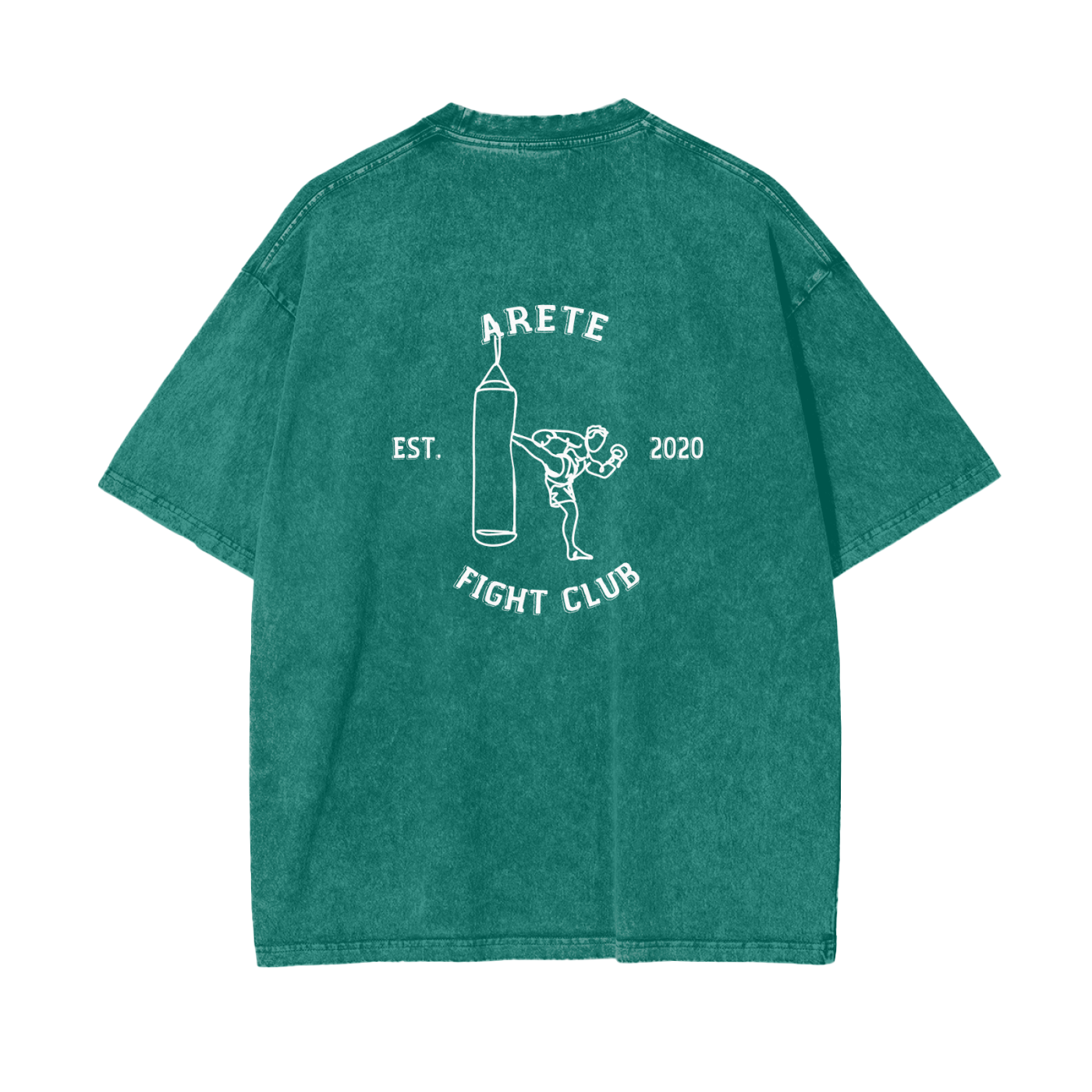 Fight Club White Text T-shirt - ARETE