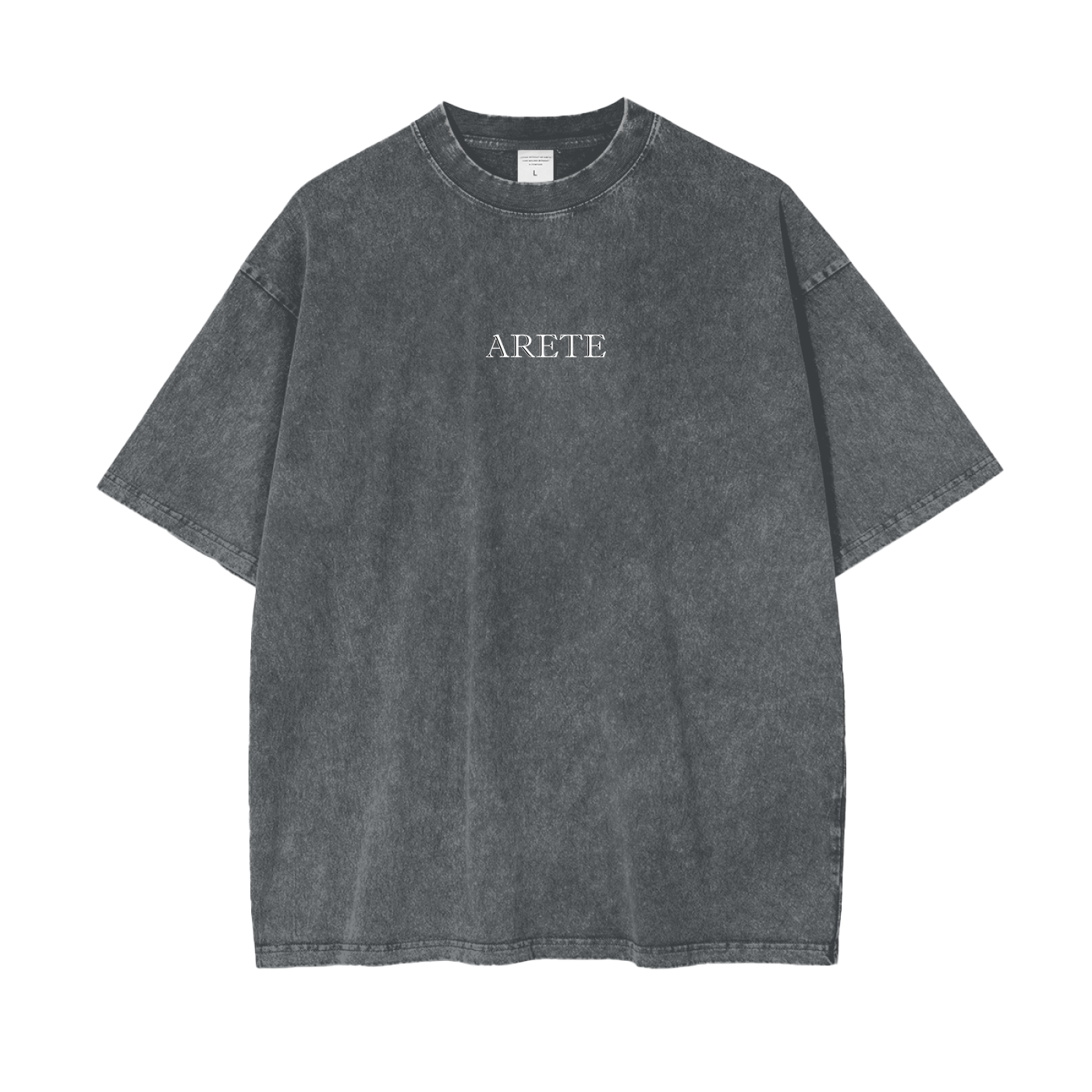 Fight Club White Text T-shirt - ARETE