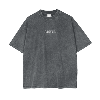 Fight Club White Text T-shirt - ARETE