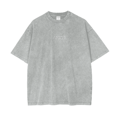 Fight Club White Text T-shirt - ARETE