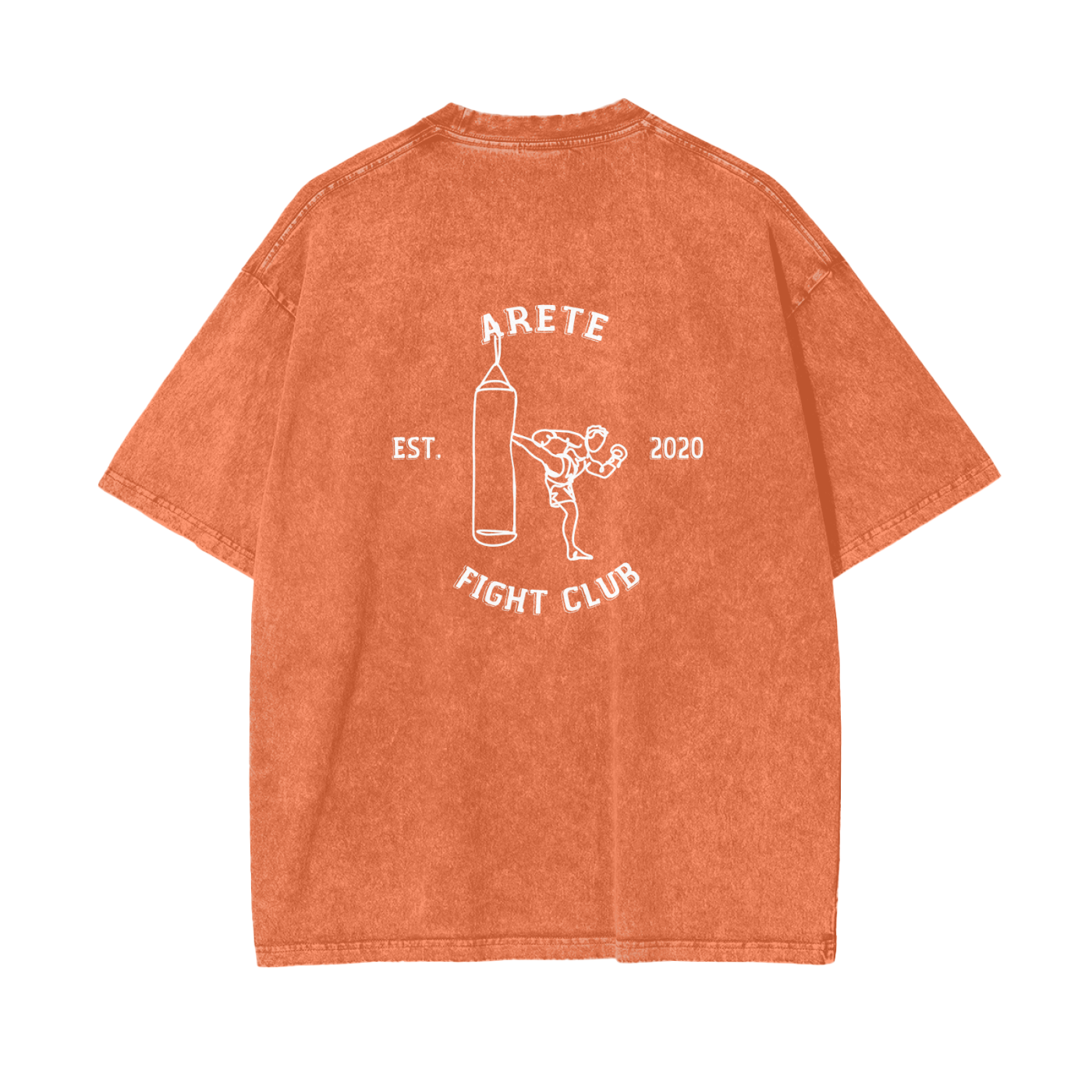 Fight Club White Text T-shirt - ARETE