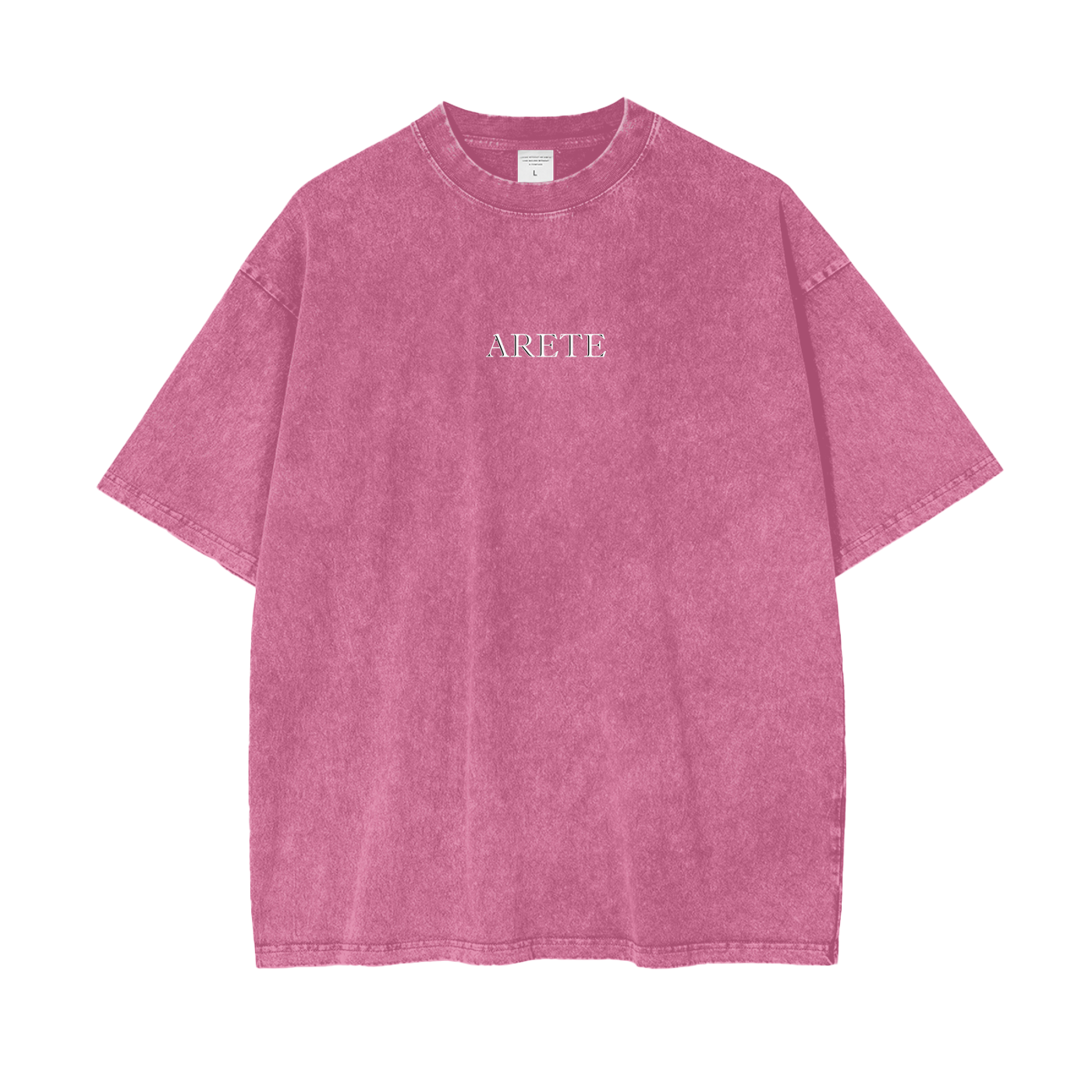 Fight Club White Text T-shirt - ARETE