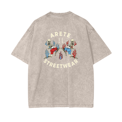 Flying Knee T-shirt - ARETE