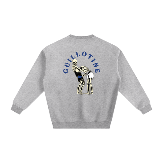Guillotine Blue Text Sweatshirt - ARETE