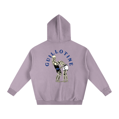 Guillotine Blue Text Hoodie - ARETE