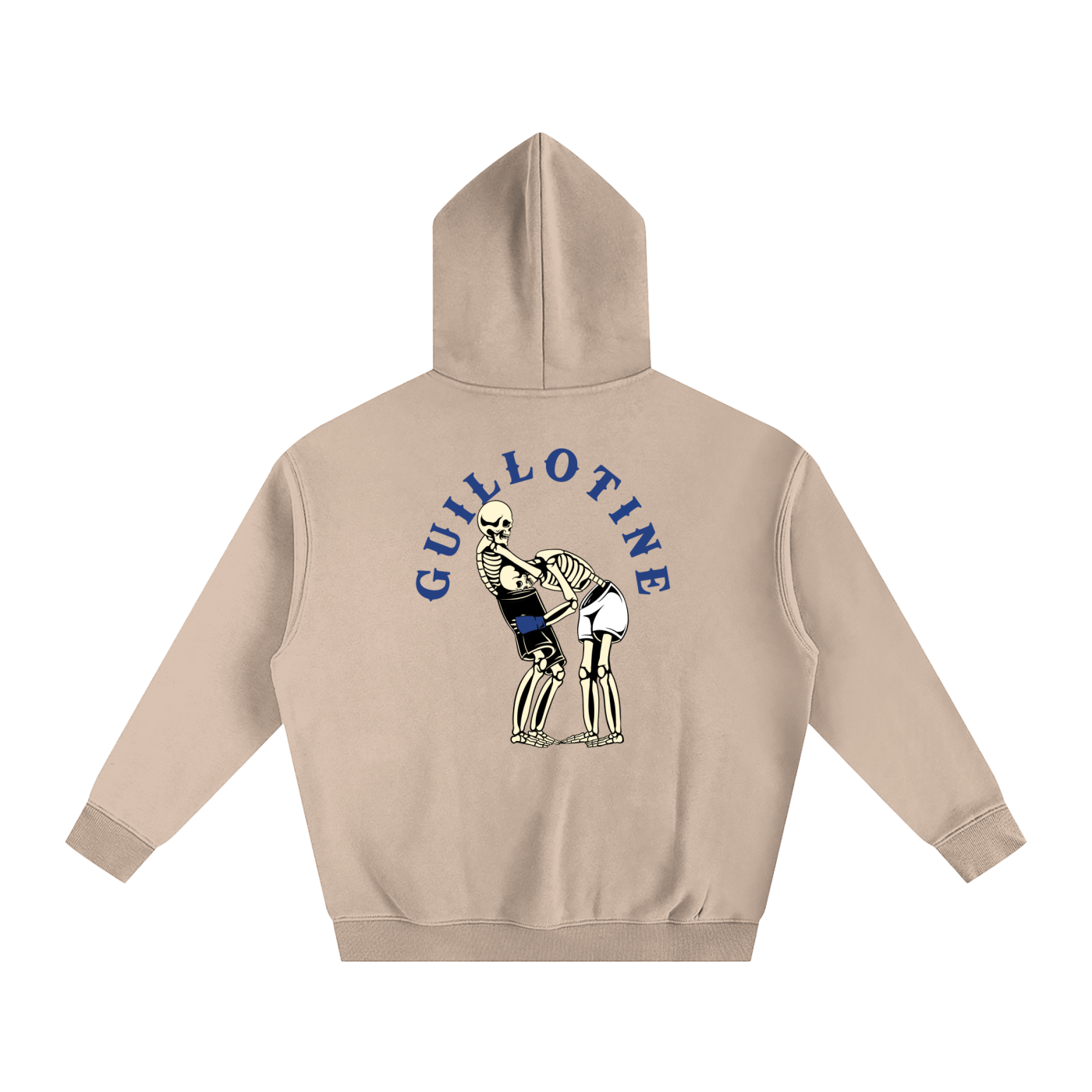 Guillotine Blue Text Hoodie - ARETE