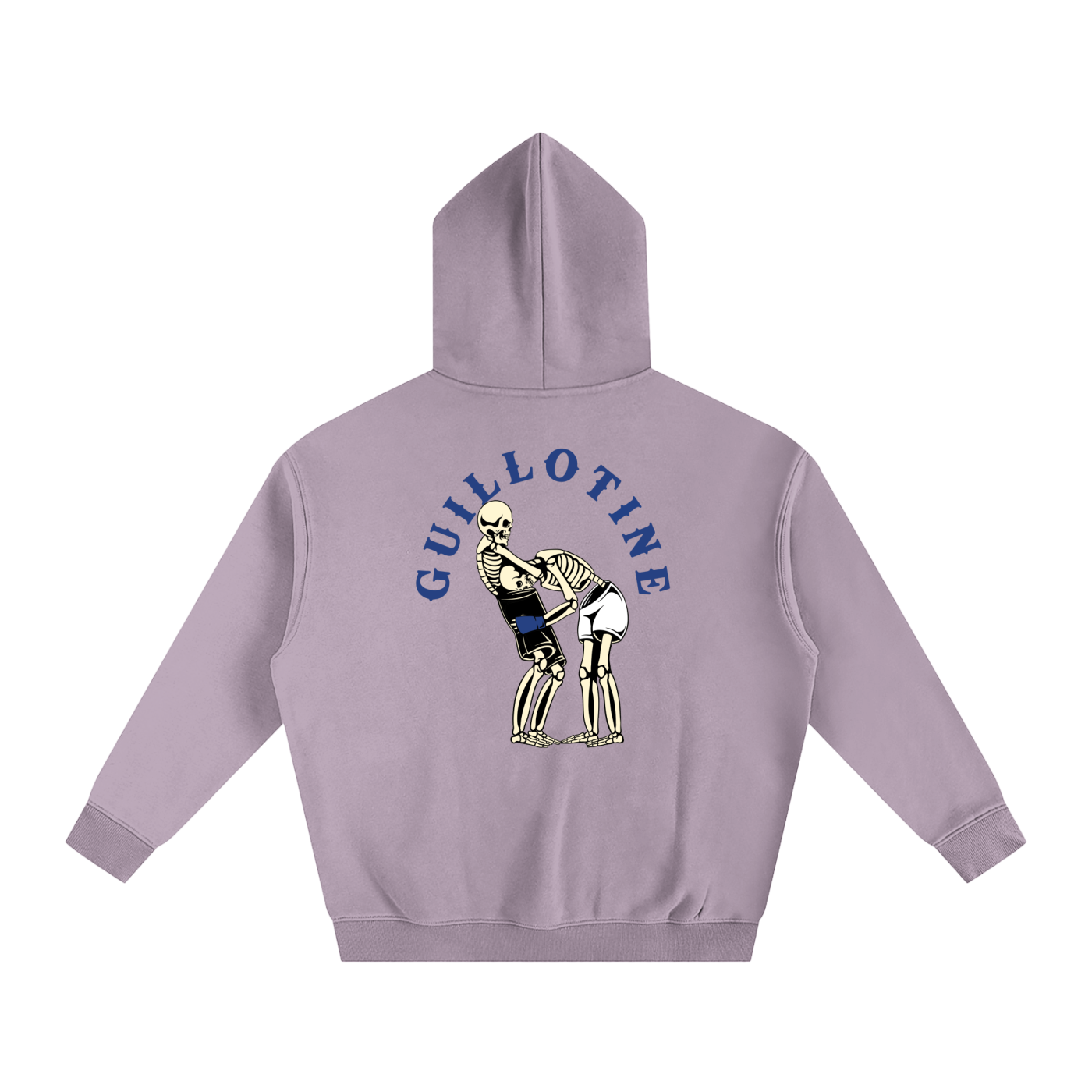 Guillotine Blue Text Hoodie - ARETE