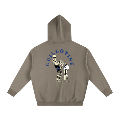 Guillotine Blue Text Hoodie - ARETE
