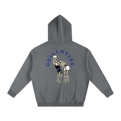 Guillotine Blue Text Hoodie - ARETE