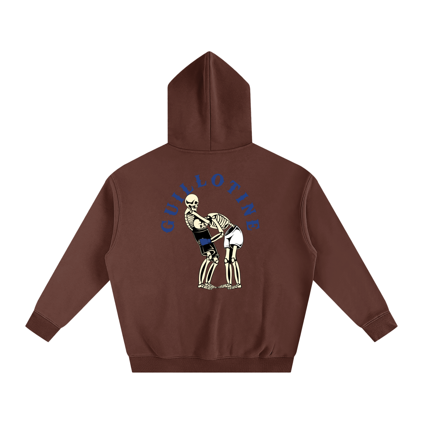 Guillotine Blue Text Hoodie - ARETE