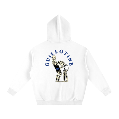 Guillotine Blue Text Hoodie - ARETE