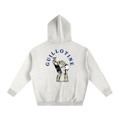Guillotine Blue Text Hoodie - ARETE