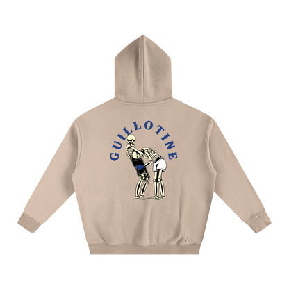 Guillotine Blue Text Hoodie - ARETE