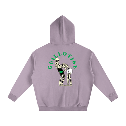 Guillotine Green Text Hoodie - ARETE