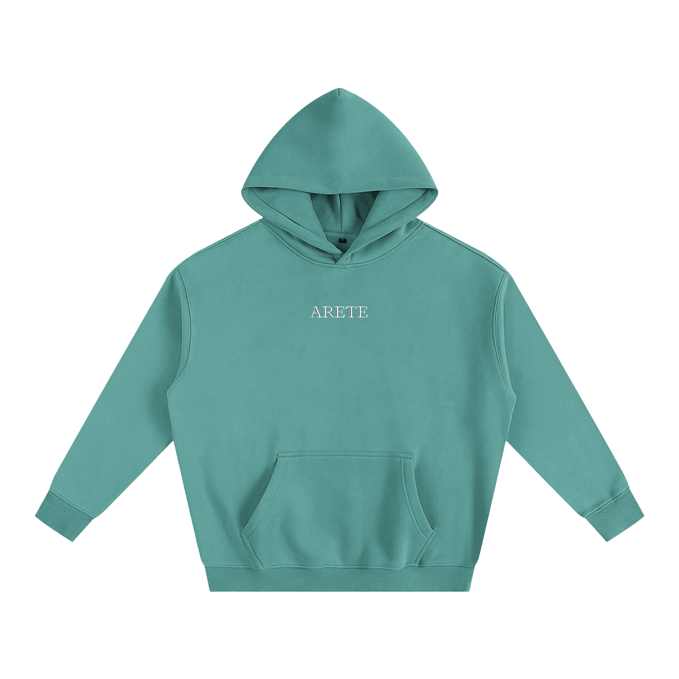 Guillotine Green Text Hoodie - ARETE