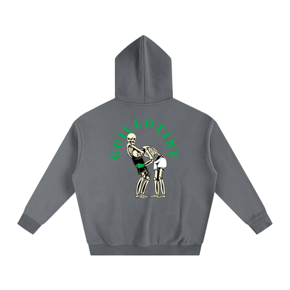 Guillotine Green Text Hoodie - ARETE
