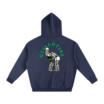 Guillotine Green Text Hoodie - ARETE
