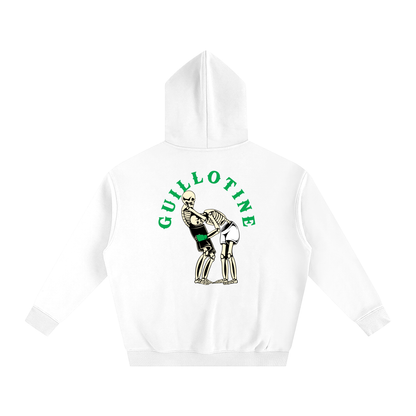Guillotine Green Text Hoodie - ARETE