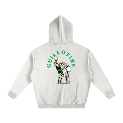 Guillotine Green Text Hoodie - ARETE