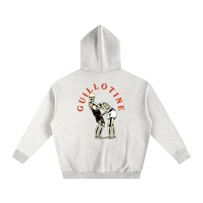 Guillotine Red Text Hoodie - ARETE