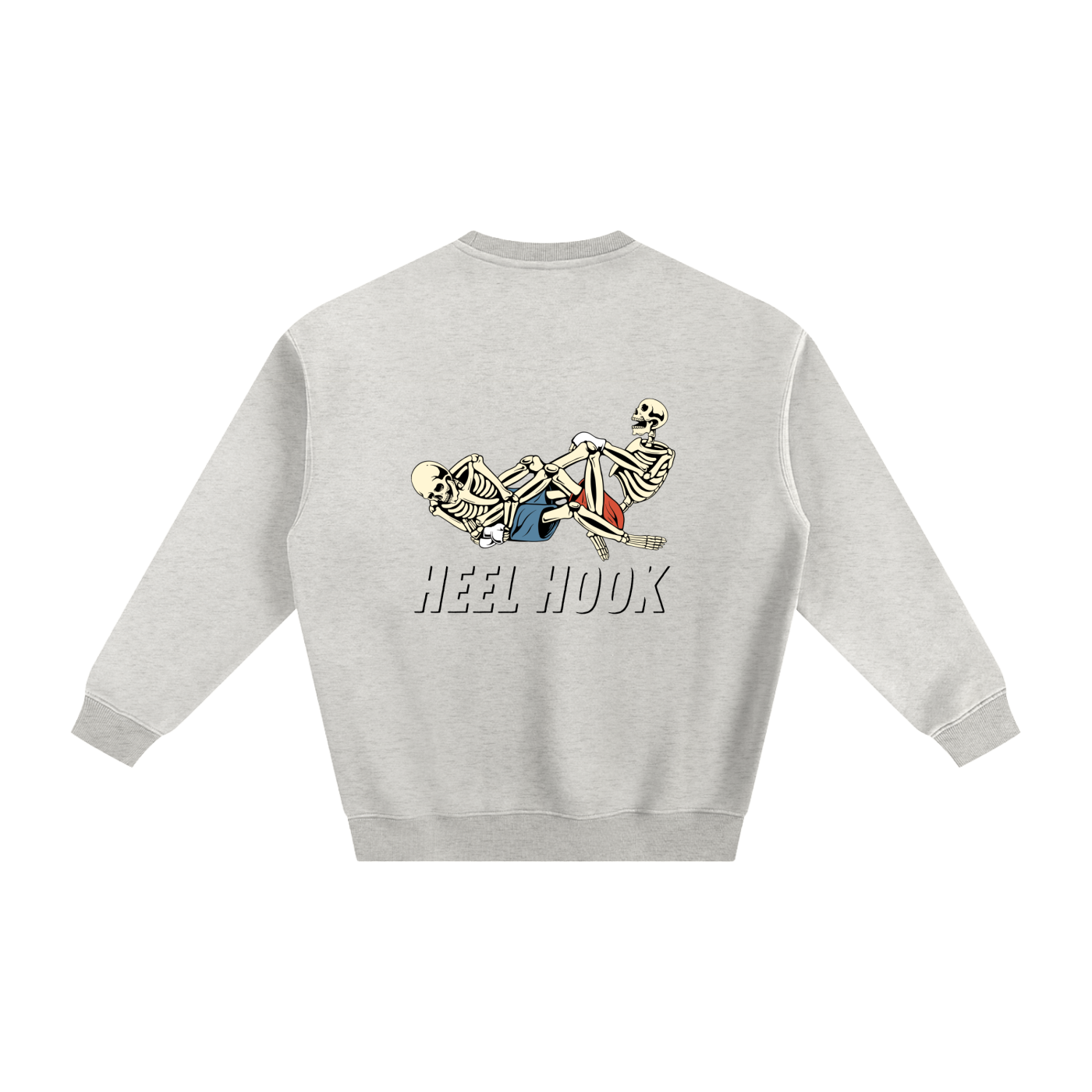 Heel Hook Black Text Sweatshirt - ARETE