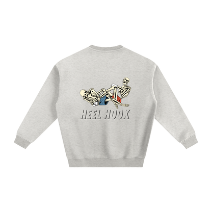 Heel Hook Black Text Sweatshirt - ARETE
