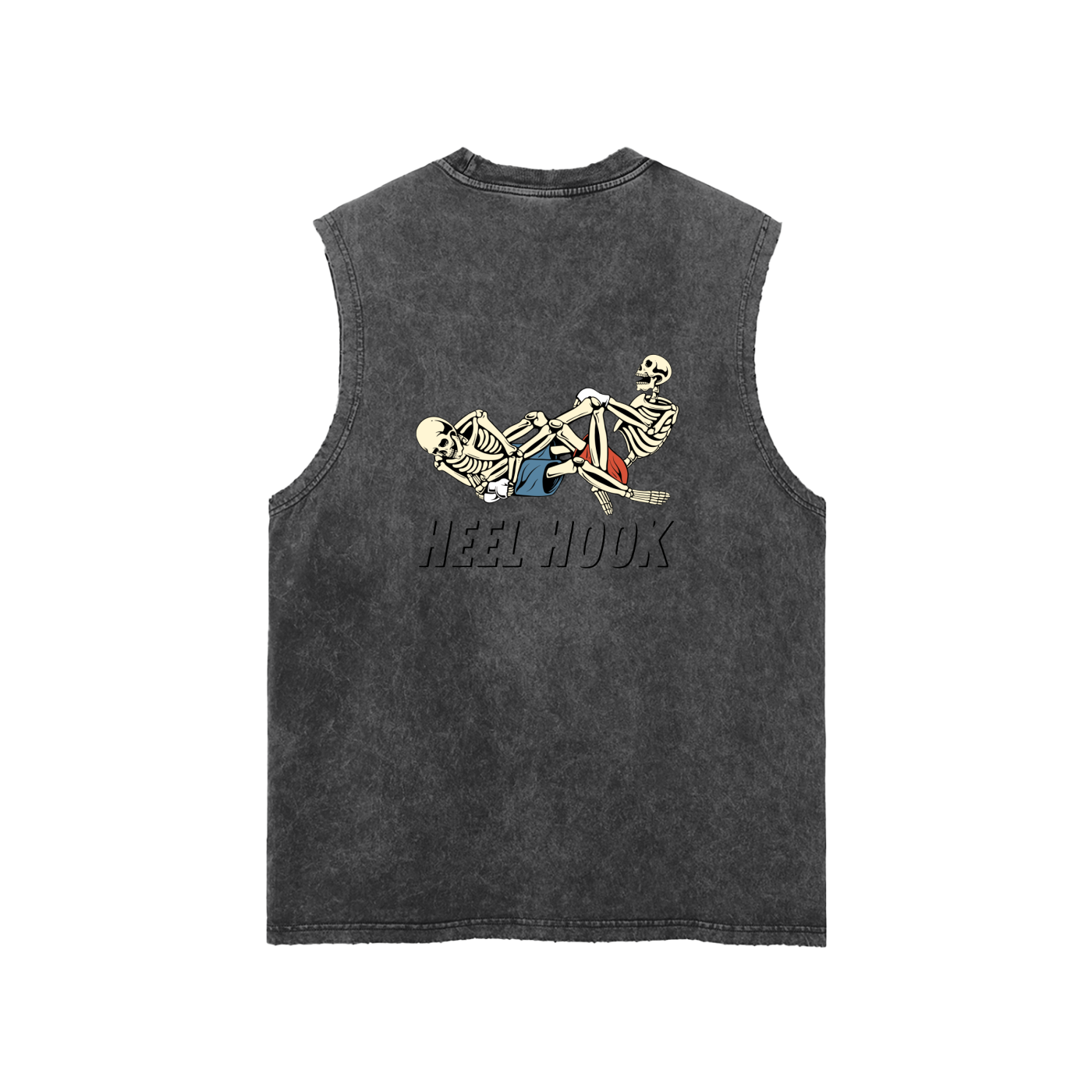 Heel Hook Black Text Tank Top - ARETE