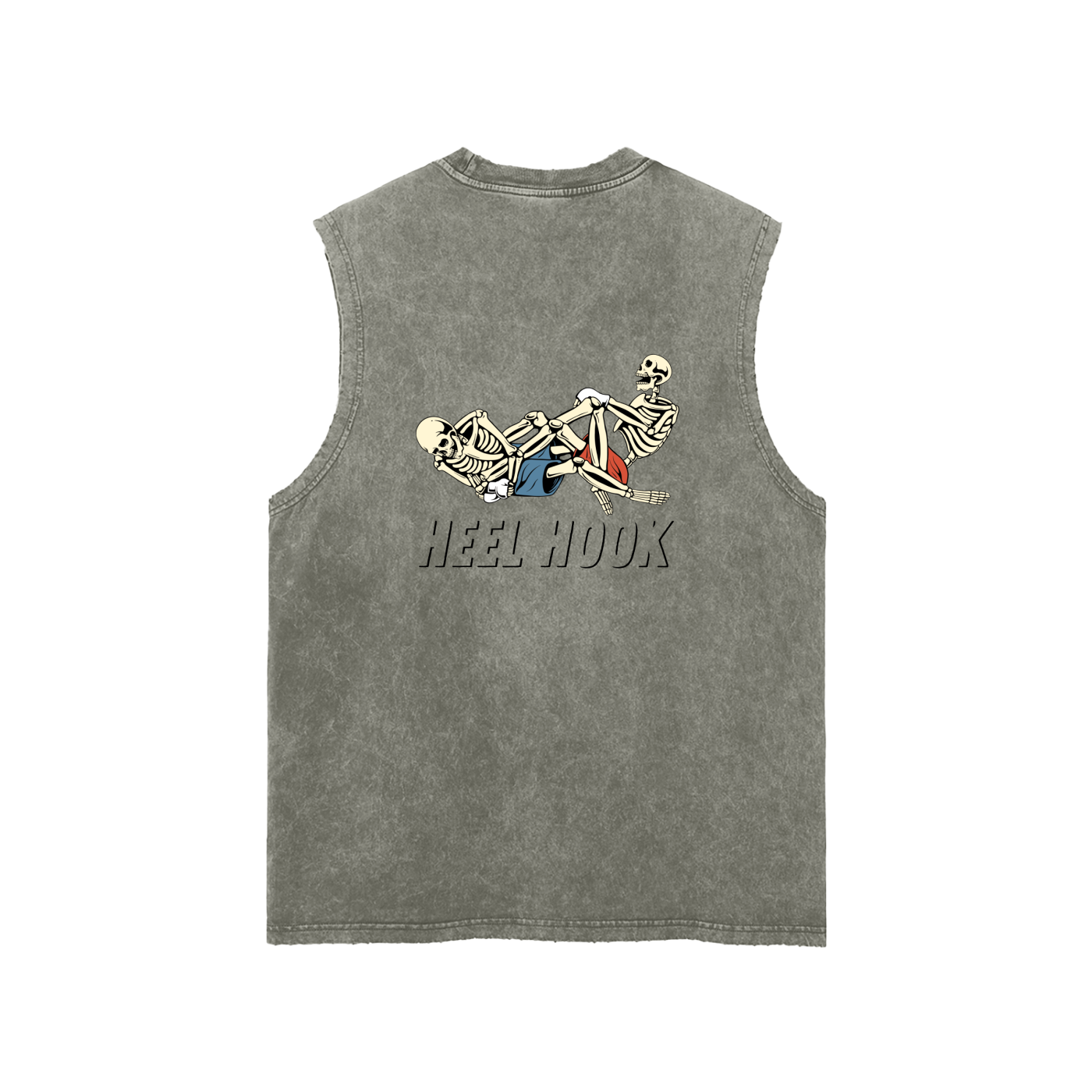 Heel Hook Black Text Tank Top - ARETE