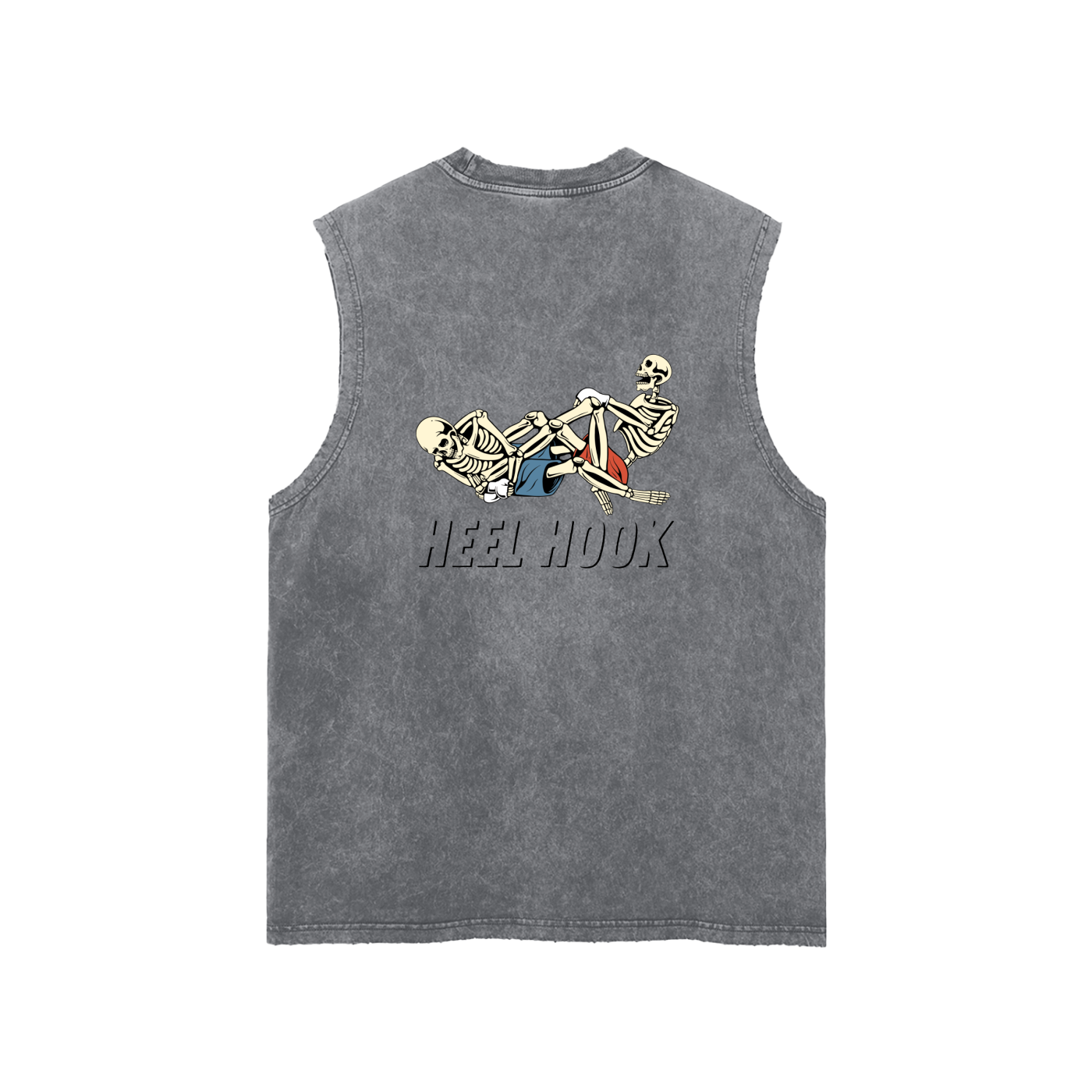Heel Hook Black Text Tank Top - ARETE